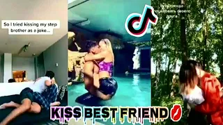 Today I tried to kiss my best friend. |tiktok compilation. Part 2