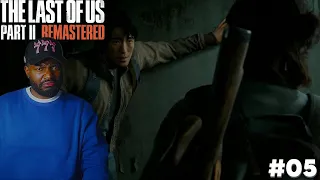 THE LAST OF US PART 2 REMASTERED PS5 Gameplay Part 5 - Ambushed By WLF