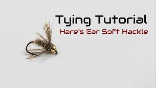 Bead Head Soft Hackle Hares Ear Tutorial