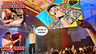 Fizemos A Pipa Vazada do Thiago Ventura em 48 Horas e Entregamos o Pipão em Mãos no Meio do Show!