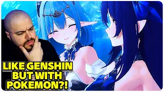 NEW "Genshin Killer" By Azur Lane Devs?! With Pokemon?! l Azur Promilia Gameplay & Trailer Reaction
