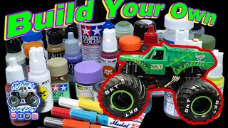 Want to build CUSTOM Diecast Monster Jam Monster Trucks? Here’s a video to show you how! Go wild!