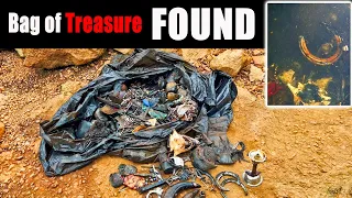 HUGE Bag Full Of Treasures Found Scuba Diving Historic River! (WHAT'S INSIDE?)