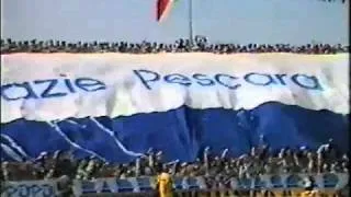 Pescara-Parma + Pescara-Bologna 86-87 curva nord