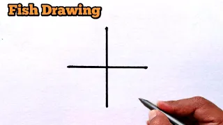 Fish Drawing | Fish Drawing for new beginners