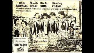 Fiipino Comedy | Dama Juana Gang 1956 | Leroy Salvador , Charito Solis , Nenita Vidal