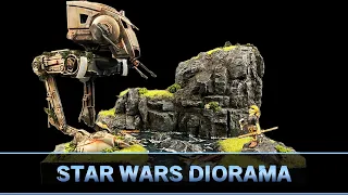 How To Make a STAR WARS DIORAMA