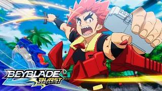 BEYBLADE BURST EVOLUTION | Ep.25 ¡Momento decisivo! ¡Surge Xcalius! | Ep.26 ¡Reinicio Genesis!