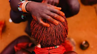 Hamer tribe hair Omo Valley Ethiopia