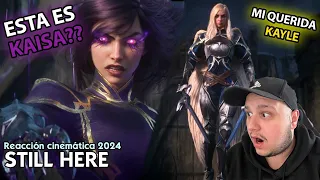 🤯ESA ES KAISA?? │ REACCION A LA NUEVA CINEMATICA DEL LOL 2024 - STILL HERE