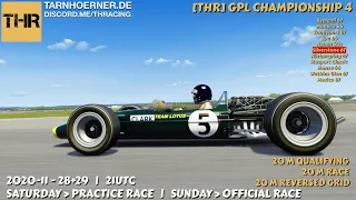 [THR] Grand Prix Legends - Silverstone 1967 (Championship Races Sunday) [1080p]