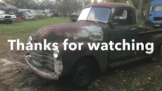 1947-1954 Chevy Truck V8 conversion - Part 1