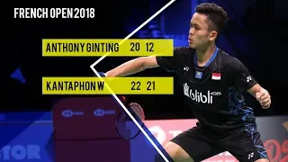 Anthony Ginting Angkat Kaki Pada Laga Perdana French Open 2018