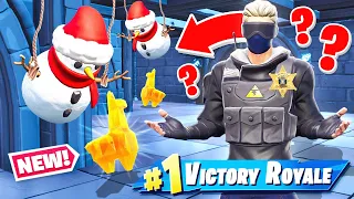 CAN WE DO A *SNOWMAN* MUSEUM HEIST? (Fortnite)