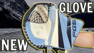 HOW TO BREAK IN YOUR NEW GOALIE GLOVE *HOCKEY TIPS*