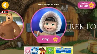 Masha and the Bear Pizzeria Game! Pizza Maker Game - ALL LEVELS - iOS/ANDROID Gameplay