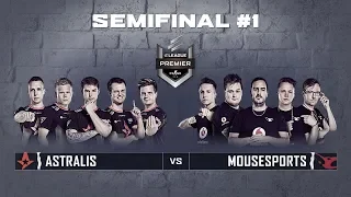 ELEAGUE Premier 2018 - Semifinals Match #1: Astralis vs Mousesports