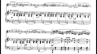 Paul Jeanjean - Clair Matin (Idylle) for Clarinet and Piano, IPJ 12 [Score-Video]