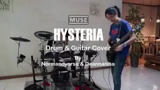 Muse - Hysteria (Drum & Guitar Cover)