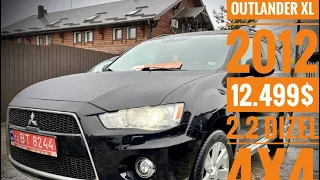 🇧🇪 MITSUBISHI OUTLANDER XL 2012 2.2 DIZEL 4x4 ROCKFORD AVTOMAT