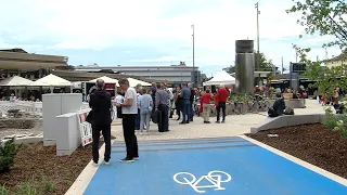 Eröffnung ZOB und Radstation in Tübingen