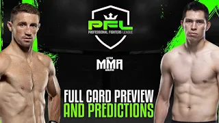 PFL 4: 2023 Regular Season Full Card Preview and Predictions