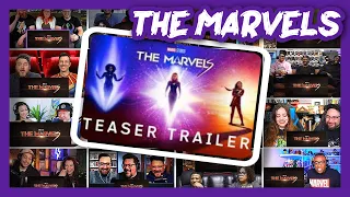Marvel Studios’ The Marvels | Teaser Trailer REACTION MASHUP