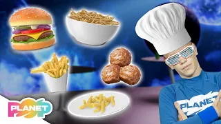 🍳 At The Restaurant Song 🧑🏽‍🍳 | ESL Songs | English For Kids | Planet Pop | Learn English