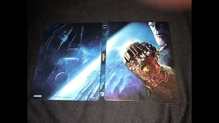 Unboxing The Avengers Infinity war 4K BluRay Best Buy exclusive Steelbook