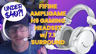 Best Budget Wired Gaming Headset? Let's look at the AmpliGame H9 from FIFINE!