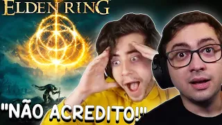 STREAMERS REAGINDO AO TRAILER DE ELDEN RING