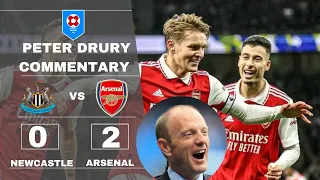 Peter Drury poetic commentary😍 on Arsenal 2-0 win Vs Newcastle🔥💯