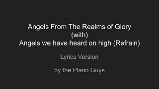 The Best Christmas Song I've Ever Heard/ Lyrics Video by The Piano Guys & karaoke in the description