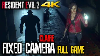 RESIDENT EVIL 2 REMAKE - FIXED CAMERA MOD (CLAIRE B) Gameplay Walkthrough FULL GAME (4K 60FPS)