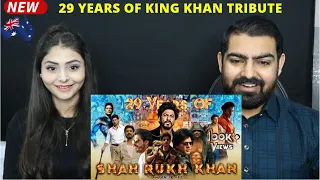 29 Years Of SRK in Bollywood Mashup Reaction | A Tribute To King Shah Rukh Khan | Best Mashup of SRK
