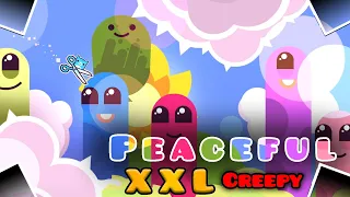 『 PEACEFUL FULL VERSION 』[XXL CREEPY LAYOUT] | Geometry Dash (2.11)