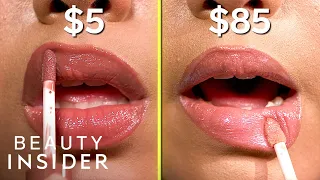 $5 vs. $85 Lip Gloss | How Much Should I Spend? | Beauty Insider