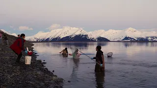 Hooligan fishing in Alaska!