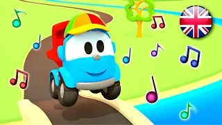 Sing with Leo the Truck! The ABCD song. Cartoons & @SongsforKidsEN & nursery rhymes for babies.