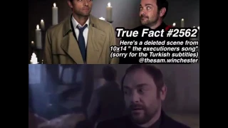 Cas and Crowley 10x14 deleted scene