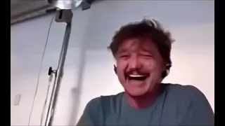 Pedro Pascal crying