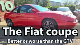 How does the Fiat Coupe compare to the Alfa GTV