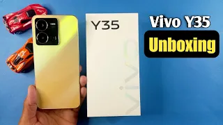 Vivo Y35 Unboxing First Impression | Triple Camera 50Mp, 44Watt Fast Charging