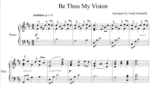 Be Thou My Vision (Piano Solo/Sheets)