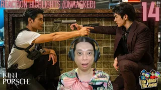 KinnPorsche La Forte Episode 14 - รักโคตรร้ายสุดท้ายโคตรรัก - Reaction Highlights (unmasked)