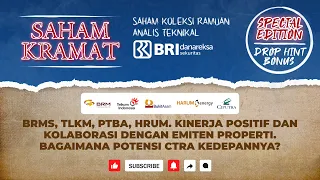 Special Edition Kisi-kisi Saham Potensi di Akhir Tahun, SAHAM KRAMAT - BRMS, TLKM, PTBA, HRUM, CTRA?