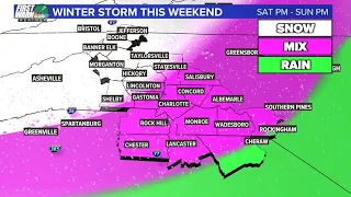 Carolina winter storm coverage from Charlotte | Queen City Loop: Streaming News for Jan. 16, 2022