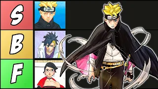 Ranking The New BORUTO TIMESKIP Designs | Two Blue Vortex Tier List