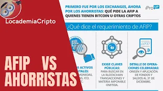 Argentina ¿AFIP contra cripto ahorristas? ¿Es para preocuparse?