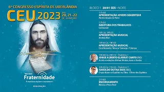 Bloco 1 - Jorge Elarrat e Haroldo Dutra - 6º CEU - Congresso Espírita de Uberlândia (Sexta-feira)